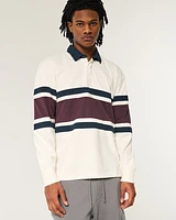 Heavyweight Long-Sleeve Rugby Polo