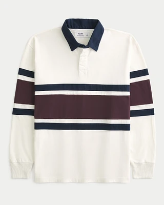 Heavyweight Long-Sleeve Rugby Polo