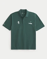 Relaxed Golf Graphic Polo