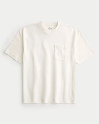 Boxy Pocket Crew T-Shirt