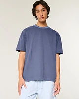 Boxy Heavyweight Ringer Crew T-Shirt