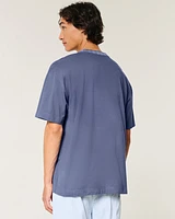 Boxy Heavyweight Ringer Crew T-Shirt