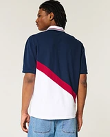 Relaxed USA Graphic Polo