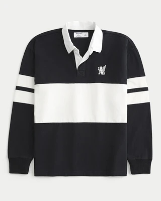 Boxy Heavyweight Rugby Polo