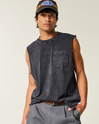 Boxy Pocket Cutoff Tank