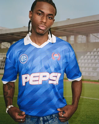 Boxy Pepsi Graphic Soccer Jersey