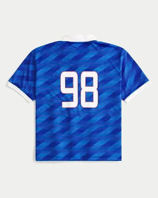 Boxy Pepsi Graphic Soccer Jersey