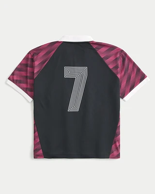 Boxy Jeep Graphic Soccer Jersey