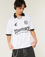 Boxy Downforce Graphic Soccer Jersey