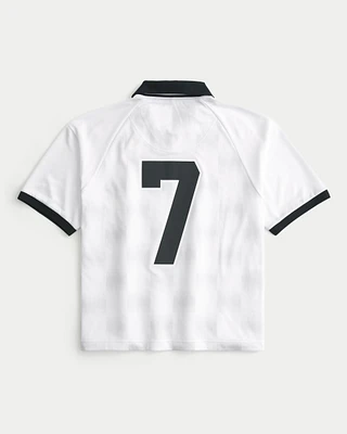 Boxy Downforce Graphic Soccer Jersey