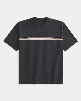 Boxy Heavyweight Tape Crew T-Shirt