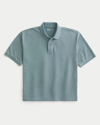 Boxy Crop Polo