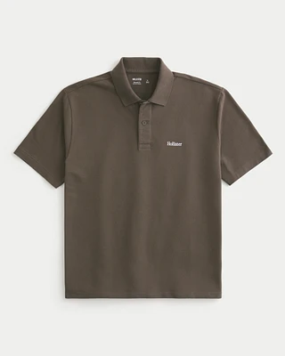 Relaxed Logo Polo