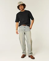 Heavyweight Boxy Crop Crew T-Shirt