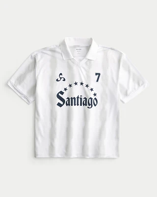 Boxy Santiago Graphic Soccer Jersey