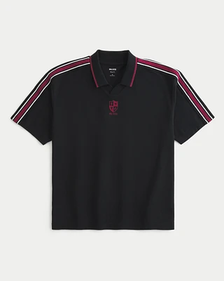 Boxy Logo Polo