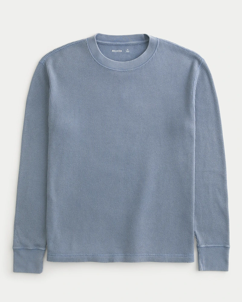 Long-Sleeve Thermal Crew T-Shirt