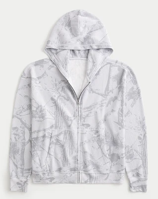 Easy Camo Thermal Zip-Up Hoodie