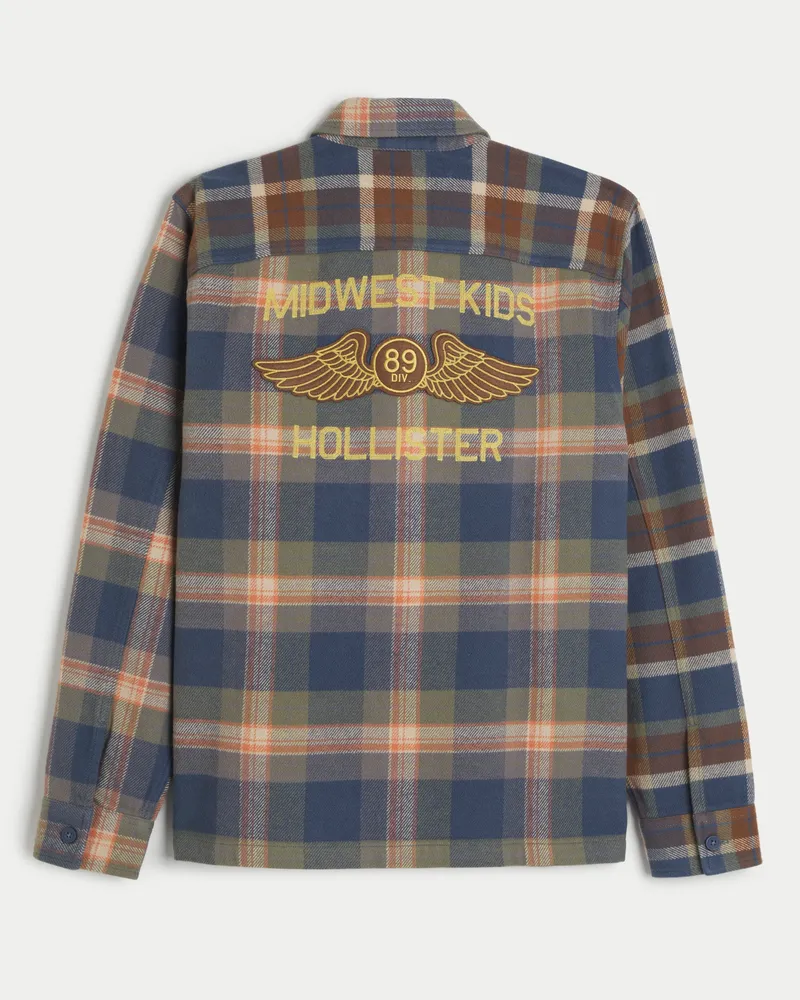 Hollister x Midwest Kids Flannel Shirt
