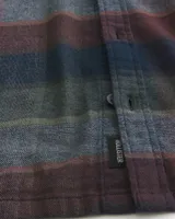 Long-Sleeve Button-Through Flannel Shirt