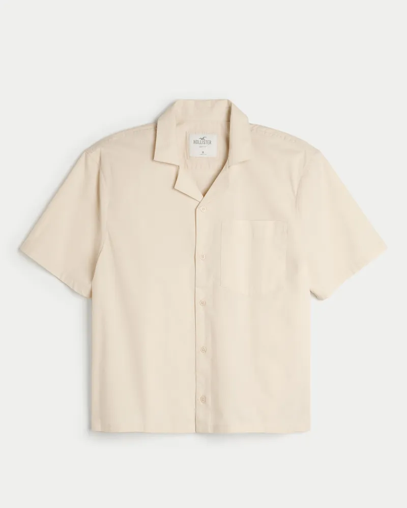 Short-Sleeve Poplin Shirt