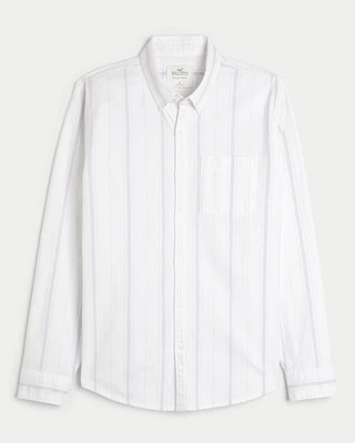 Long-Sleeve Oxford Shirt