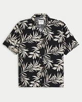 Relaxed Short-Sleeve Tropical Shirt