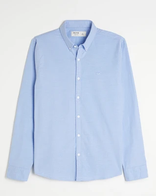 Long-Sleeve Oxford Shirt