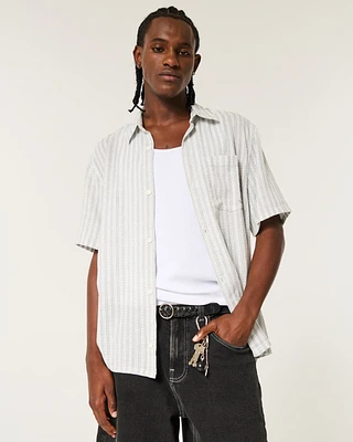 Boxy Short-Sleeve Shirt