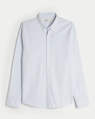 Long-Sleeve Oxford Shirt