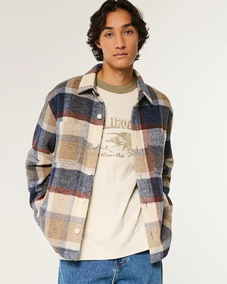 Brushed Shacket
