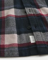 Flannel Button-Through Shirt