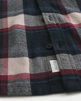 Flannel Button-Through Shirt