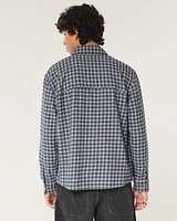 Relaxed Flannel Shirt