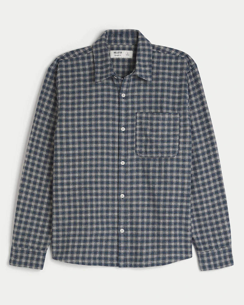 Relaxed Flannel Shirt