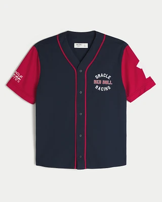 Boxy Oracle Red Bull Racing Baseball Jersey