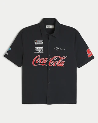 Boxy Coca-Cola Racing Graphic Shirt