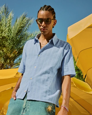 Boxy Short-Sleeve Shirt