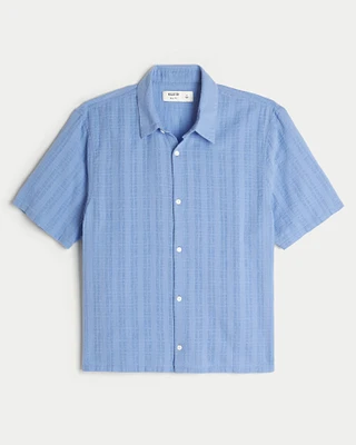 Boxy Short-Sleeve Shirt