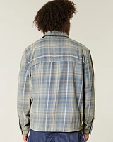 Long-Sleeve Flannel Shirt