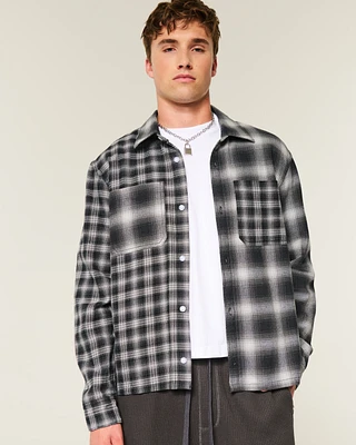 Long-Sleeve Flannel Shirt