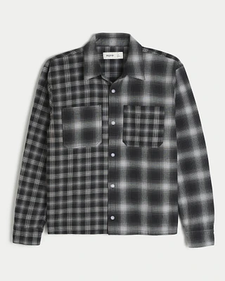 Long-Sleeve Flannel Shirt