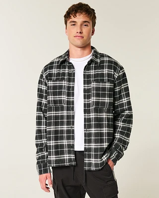 Thermal-Lined Flannel Shirt