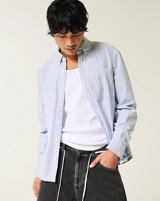 Long-Sleeve Oxford Shirt