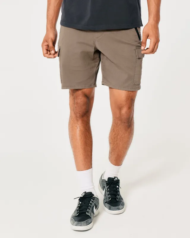 Hollister Textured Pattern Woven Jogger Shorts 7