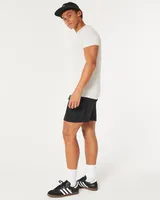 Fleece Cargo Jogger Shorts 7"