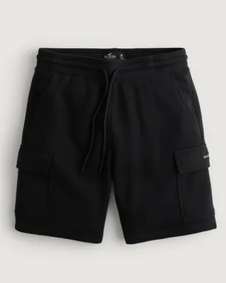 Fleece Cargo Shorts 9"