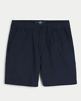 Twill Jogger Shorts 7"