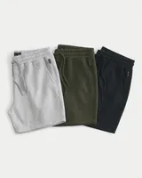 5" Fleece Shorts 3-Pack