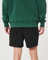 Twill Pull-On Shorts 5